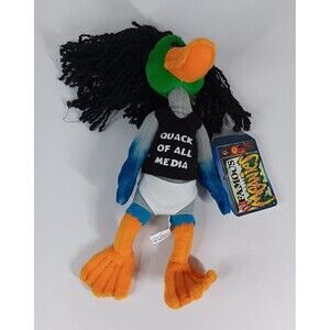 Idea Factory Infamous Meanies Mallard Stern Bean Bag Plush Toy NWT